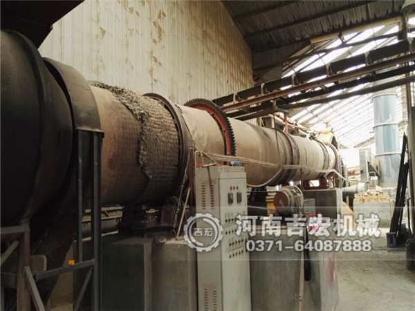 河南本地河沙烘干機生產現(xiàn)場